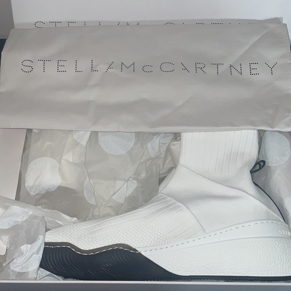 Stella McCartney white sock like sneaker brand new - Picture 7 of 10